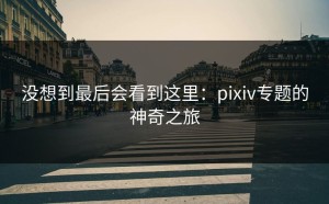 没想到最后会看到这里：pixiv专题的神奇之旅