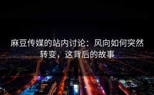 麻豆传媒的站内讨论：风向如何突然转变，这背后的故事