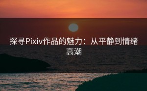探寻Pixiv作品的魅力：从平静到情绪高潮